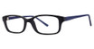 Modern Plastics I Eyeglasses Skateboard black blue matte
