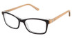 Ann Taylor Eyeglasses ATP808 Black / Camel/C01