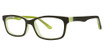 ModZ Kids Eyeglasses Alphabet black matte/lime