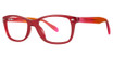 Modern Plastics II Eyeglasses Phase burgundy