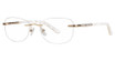 Genevieve Boutique Eyeglasses Lavish gold/pearl