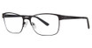 Genevieve Paris Design Eyeglasses Enduring matte black