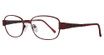Affordable Designs Eyeglasses Babe Bordeaux