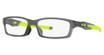 Oakley Frame Eyeglasses OX8118 CROSSLINK (A) POLISHED GREY SMOKE/811802