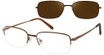 REVOLUTION Eyeglasses MARSHALL BROWN/BRN
