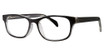 House Collections Eyeglasses Devin Black Crystal/BK