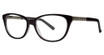 Genevieve Paris Design Eyeglasses Willow black