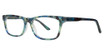 Fashiontabulous Eyeglasses 10X247 teal tortoise
