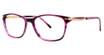 GB+ Eyeglasses Electrifying plum/gold
