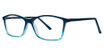 Modern Plastics II Eyeglasses Teach teal fade