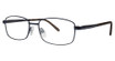 Modern Metals Eyeglasses Route matte navy