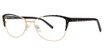 GB+ Eyeglasses Prominent black/gold