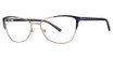 GB+ Eyeglasses Prominent navy/silver