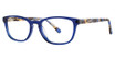 Genevieve Boutique Eyeglasses Demand navy tortoise