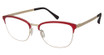 VÄRi Eyeglasses VR10 M.Gold/Red/C24
