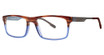 Randy Jackson Eyeglasses Randy Jackson 3033 Brn/Blue Fade/220