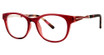 Gloria by Gloria Eyeglasses Gloria By Gloria Vanderbilt 4055 Burgundy/77