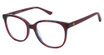 Ann Taylor Eyeglasses AT328 MULBERRY MARBLE/C04