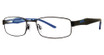 Shaquille O'Neal Eyeglasses Shaquille O'Neal 510M Black Blue/172