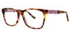 Vavoom/Vivian Morgan Eyeglasses 8075 Purple Tortoise