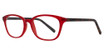 Chlogan Eyewear Eyeglasses Aura 1751 Red/Tor