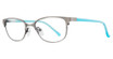 Eye Q Eyewear Eyeglasses SW524 Brown/BROWN/BLUE