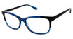 Lulu Guinness Eyeglasses L211 Blue/BLU