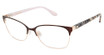 Lulu Guinness Eyeglasses L212 brown rose gold/BRN
