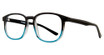Affordable Designs Eyeglasses Campbell Black Blue