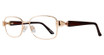 Affordable Designs Eyeglasses Marge Gold