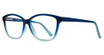 Affordable Designs Eyeglasses Amelia Blue