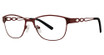 Modern Times Eyeglasses Graceful matte burgundy
