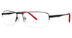 Modern Times Eyeglasses Lethal matte black/red