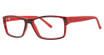 Modern Plastics I Eyeglasses Source black/cherry