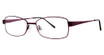 Modern Metals Eyeglasses Melanie matte plum