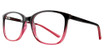 Affordable Designs Eyeglasses Fay Burgundy