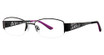 Daisy Fuentes Eyeglasses Daisy Fuentes Criselda Black/21