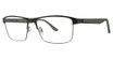 Randy Jackson Eyeglasses Randy Jackson 1088 Black Gun/16