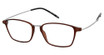 VÄRi Eyeglasses VR13 Brown Trans/Silver/C35