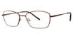 Modern Metals Eyeglasses Debbie Matte Brown