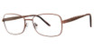 Modern Metals Eyeglasses Serenity Brown