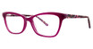 Genevieve Paris Design Eyeglasses Gypsy Fuchsia