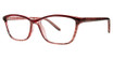 Modern Plastics I Eyeglasses Pertain Burgundy