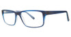 Modern Plastics I Eyeglasses Halftime Navy Matte