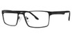 Modz Titanium Eyeglasses Valor Matte Black