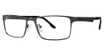 Modz Titanium Eyeglasses Valor Matte Gunmetal