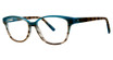 Vavoom/Vivian Morgan Eyeglasses 8086 Turquoise Havana