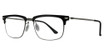 AirMag Eyeglasses AIRMAG A6353 Black Steel/C1