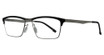 AirMag Eyeglasses AIRMAG A6354 Black Steel/C1