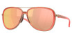 Oakley Eyeglasses OO4129 SPLIT TIME MATTE TRANS PEACH/412930
